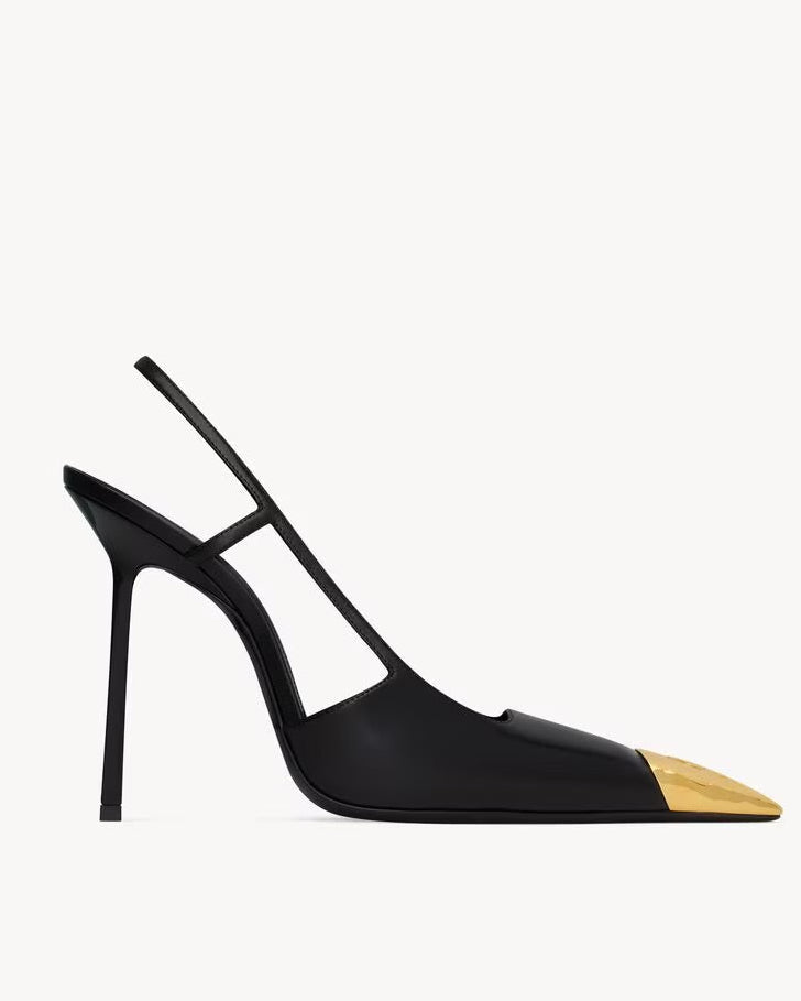Saint Laurent Jeanne Slingback Pumps