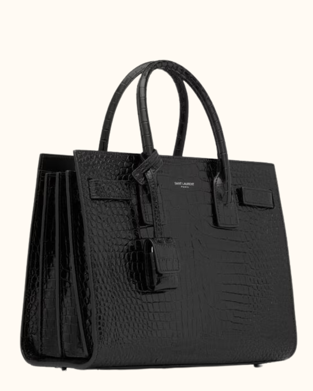 Saint Laurent Sac De Jour in Crocodile
