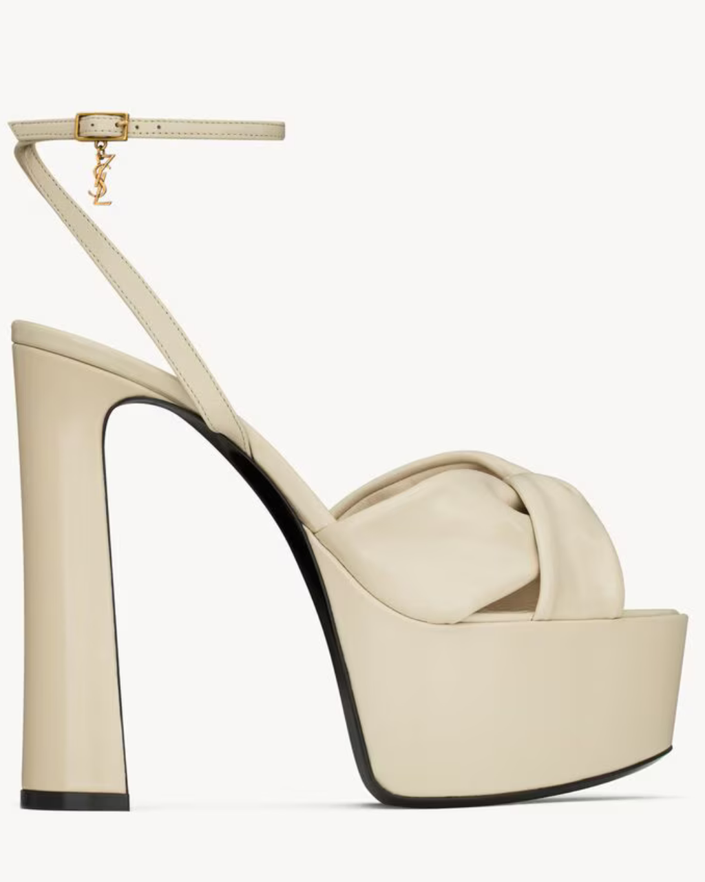 Franciane Platform Sandals in Smooth Leather