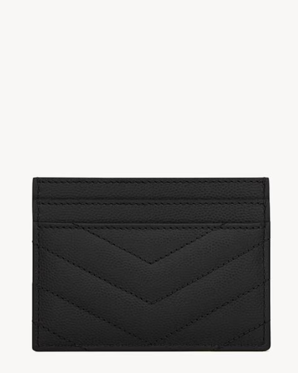 Cassandre Matelassé Card Case IN Grain de Poudre Leather