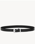 Saint Laurent Folk Belt in Smooth Leather