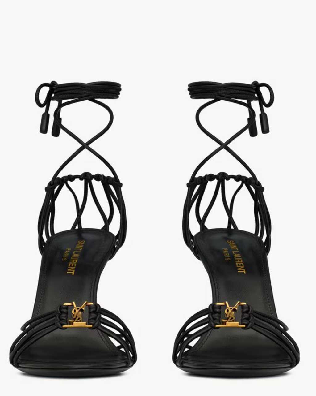 Saint Laurent Babylon’s Sandals in Smooth Leather