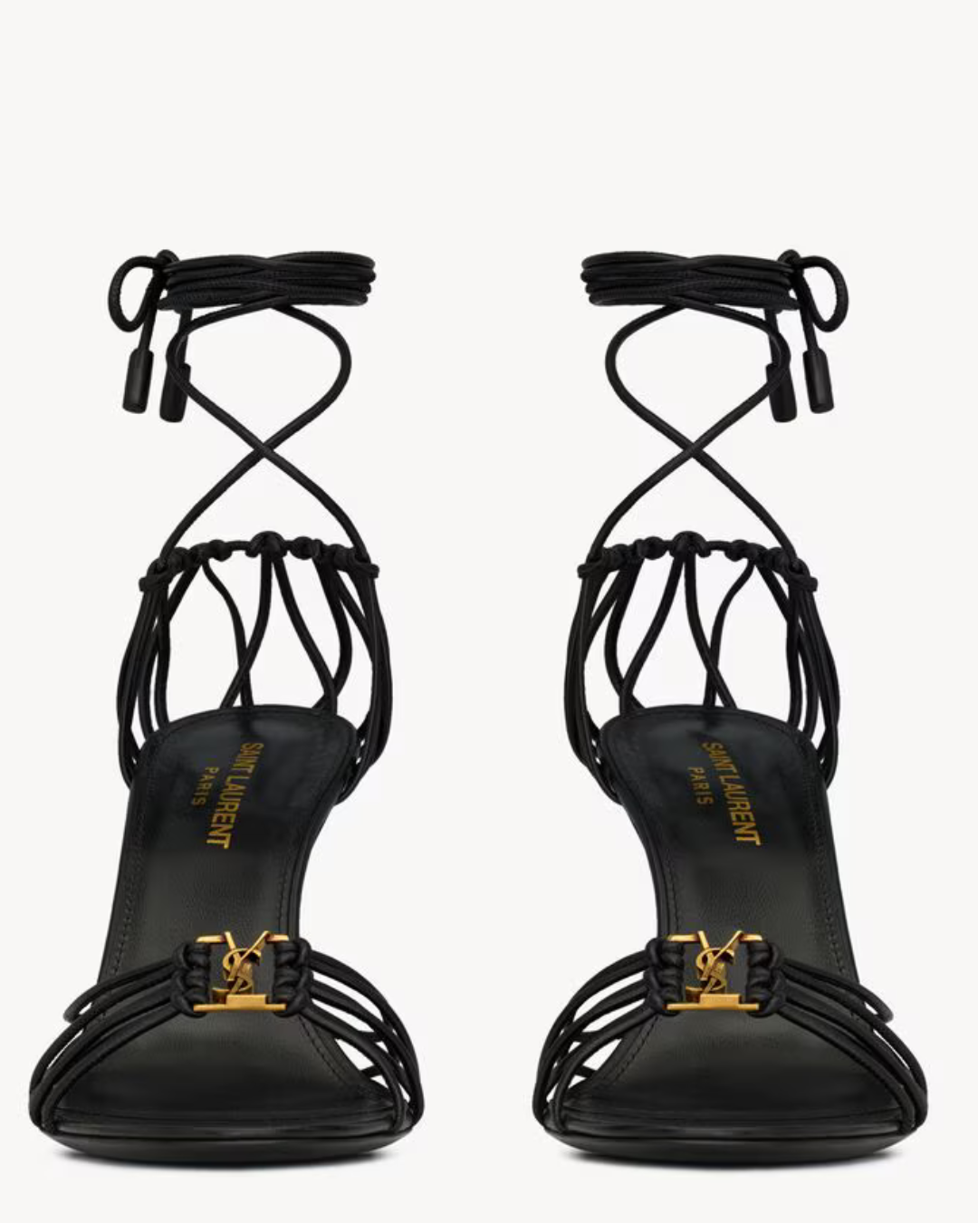 Saint Laurent Babylon’s Sandals in Smooth Leather
