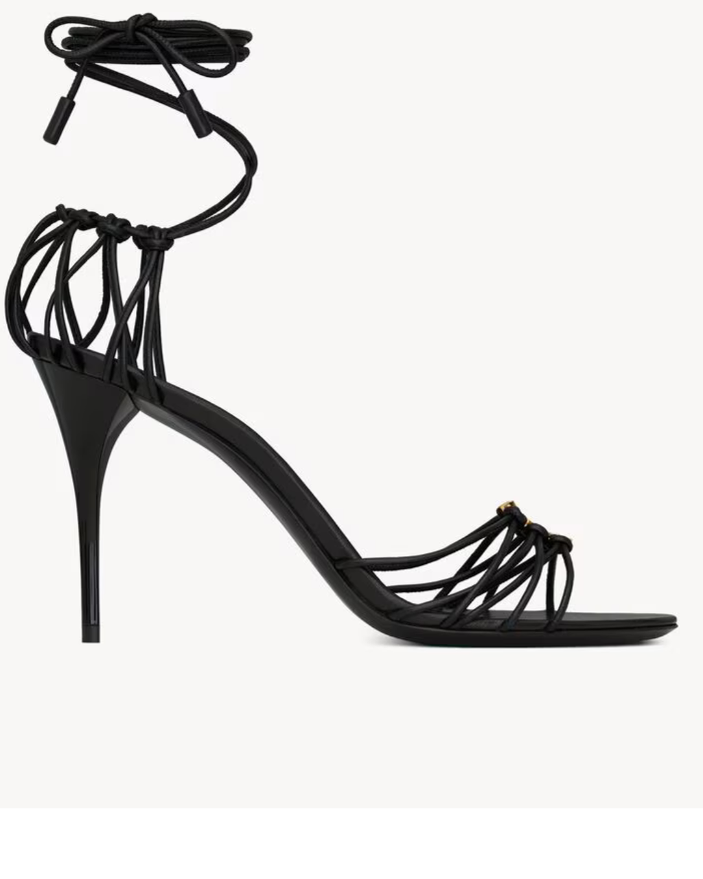 Saint Laurent Babylon’s Sandals in Smooth Leather