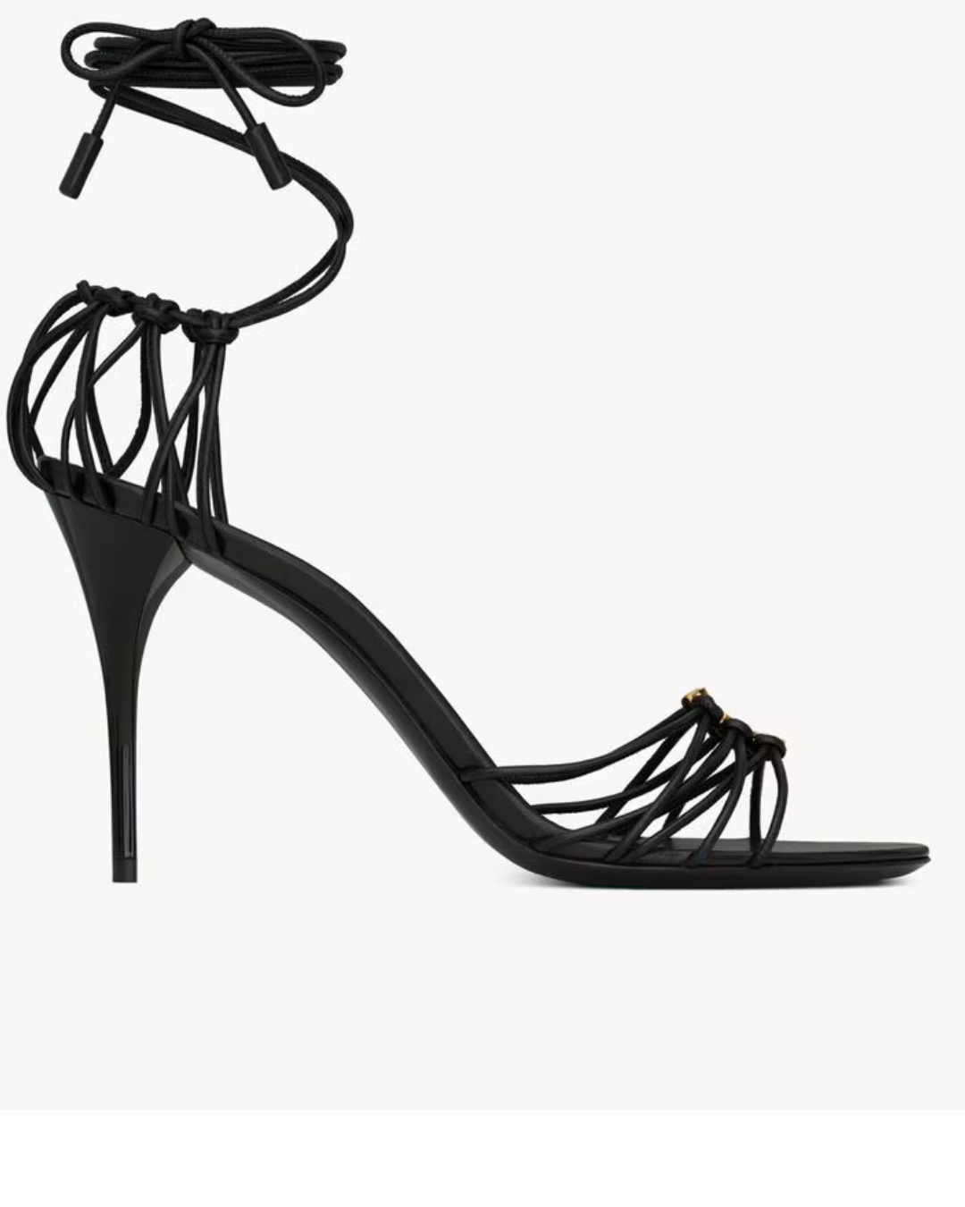 Saint Laurent Babylon’s Sandals in Smooth Leather