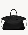 Saint Laurent Bowling Tote in Grained Leather