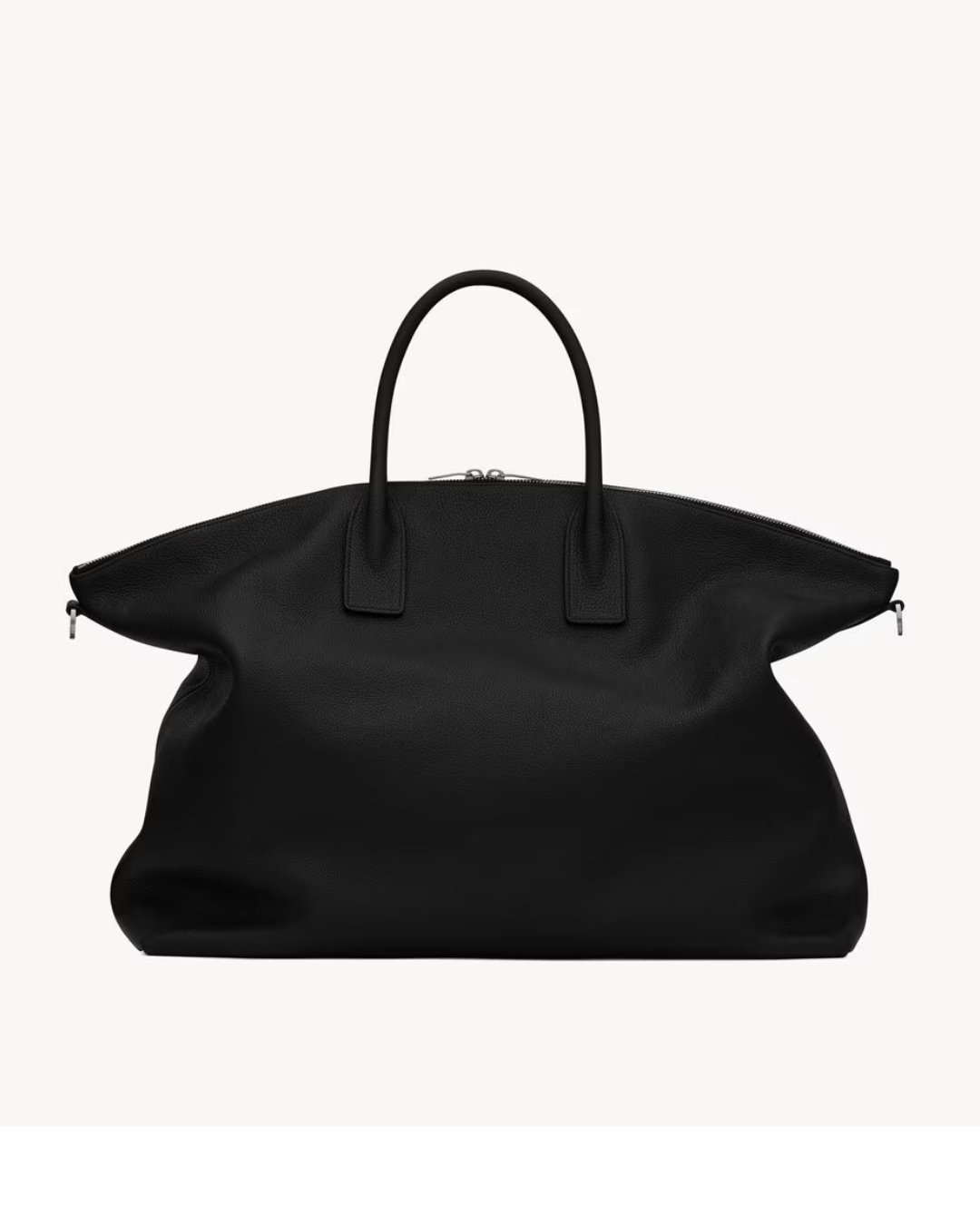 Saint Laurent Bowling Tote in Grained Leather