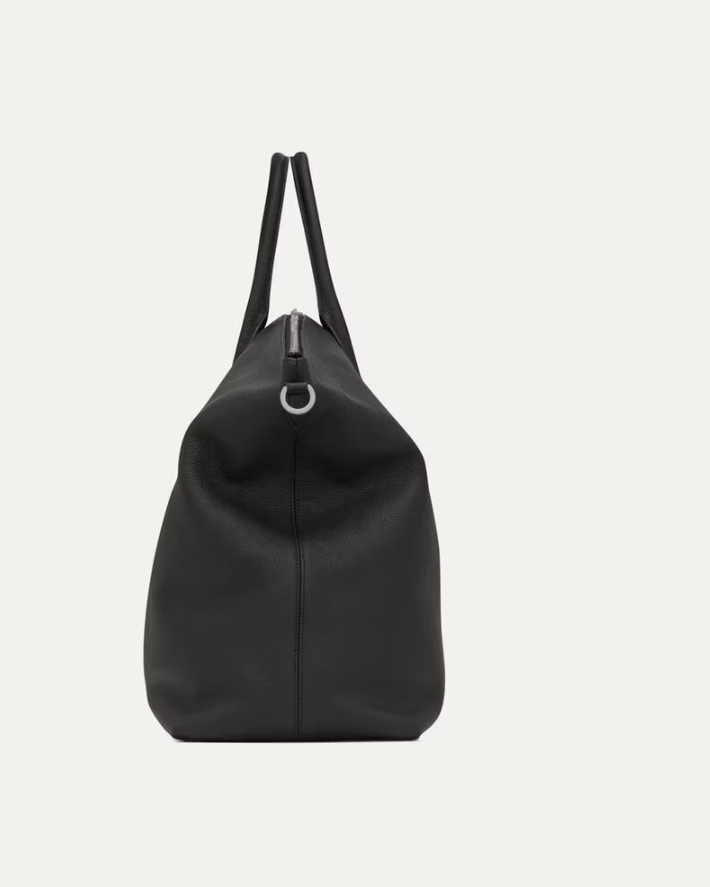 Saint Laurent Bowling Tote in Grained Leather