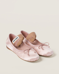 Miu Miu Satin Ballerinas