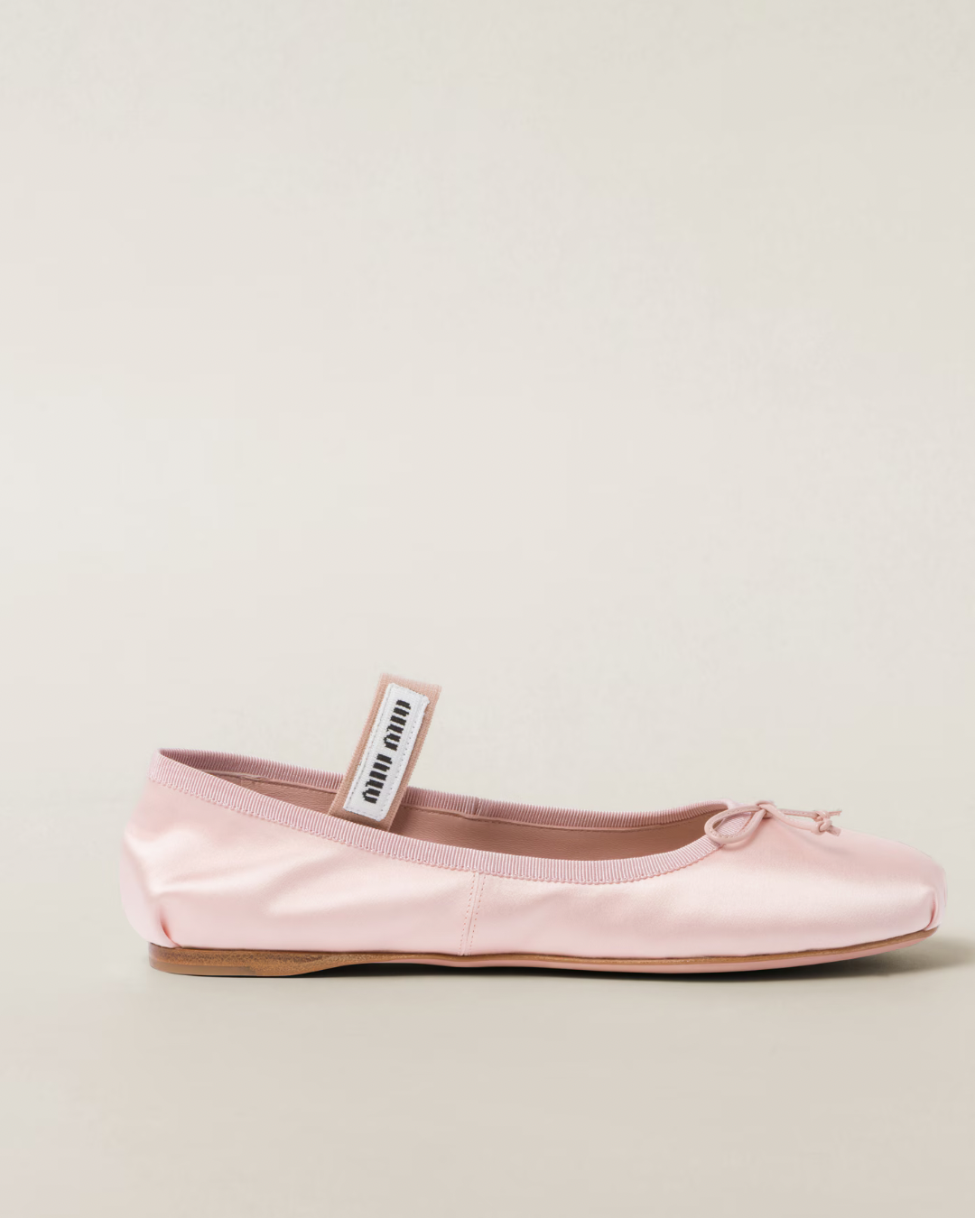 Miu Miu Satin Ballerinas