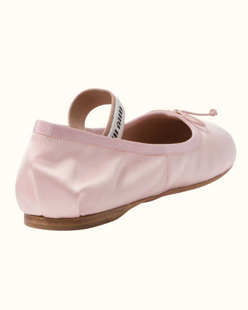 Miu Miu Satin Ballerinas