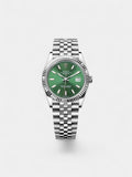 ROLEX DATE-JUST 36MM JUBILEE SS - GREEN DIAL