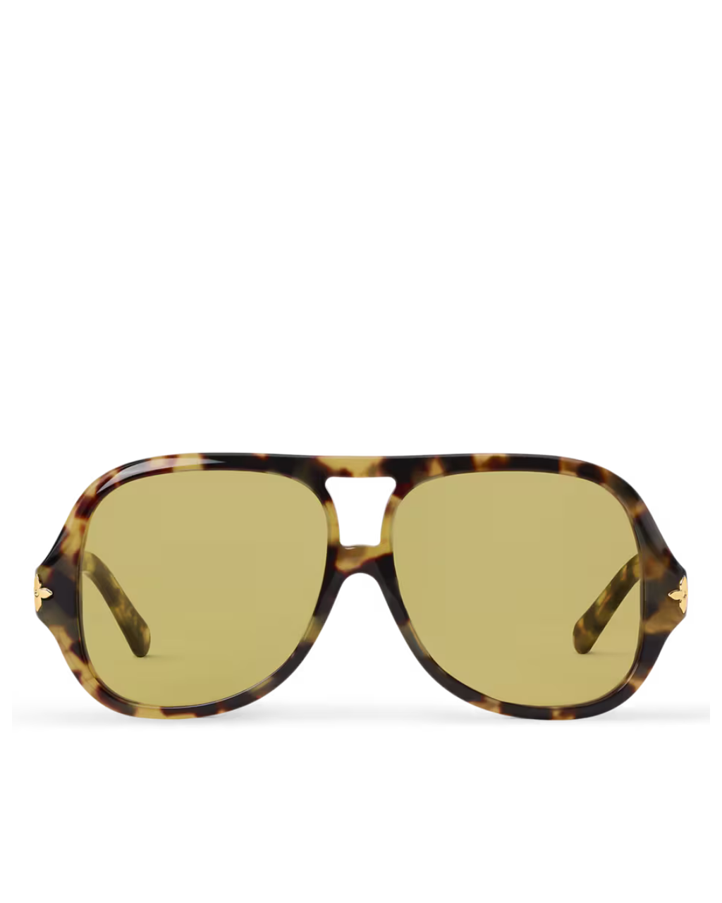 Louis Vuitton Aura Flower Square Pilot Sunglasses