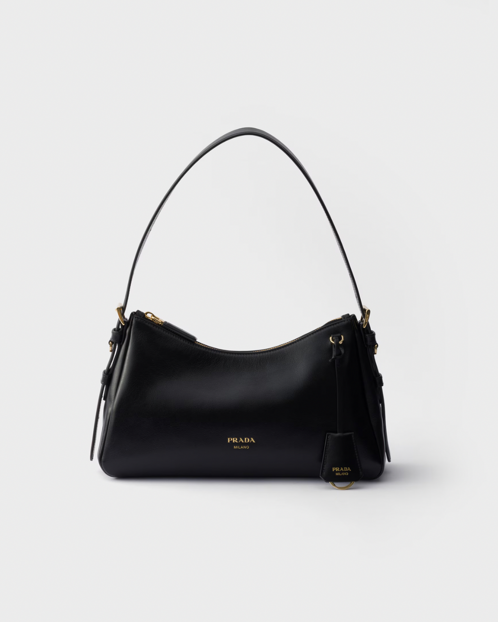 Prada Aimée Medium Leather Shoulder Bag