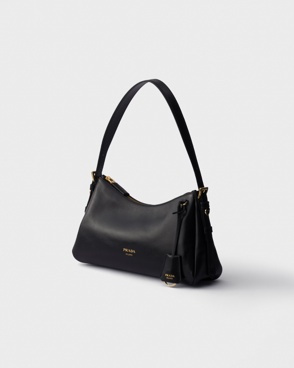 Prada Aimée Medium Leather Shoulder Bag