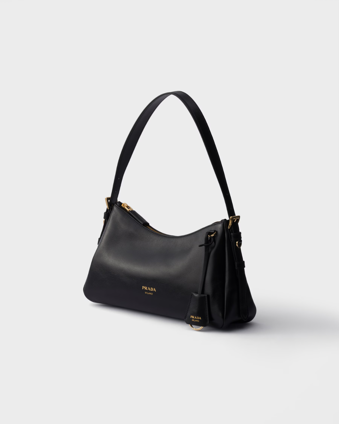 Prada Aimée Medium Leather Shoulder Bag