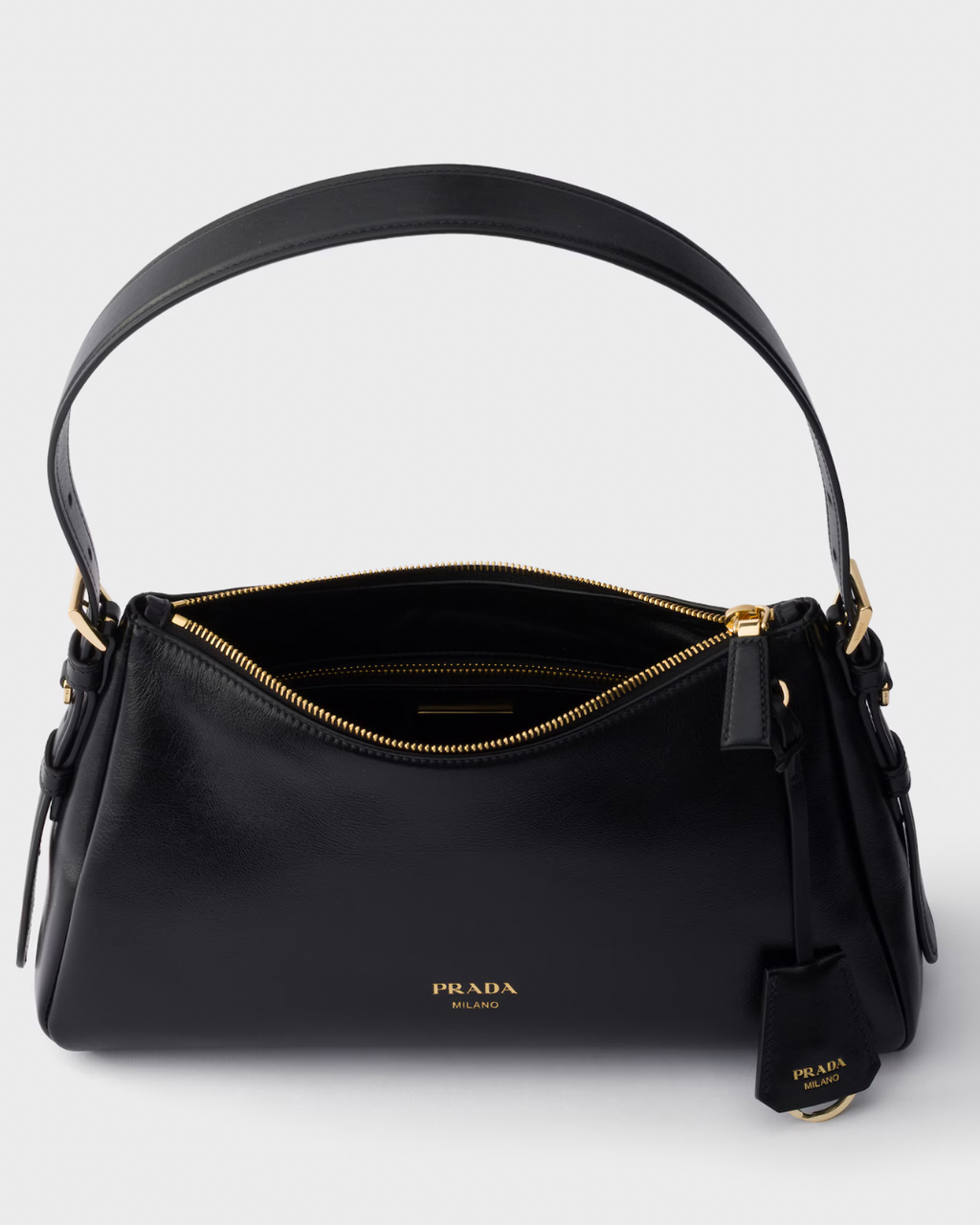 Prada Aimée Medium Leather Shoulder Bag