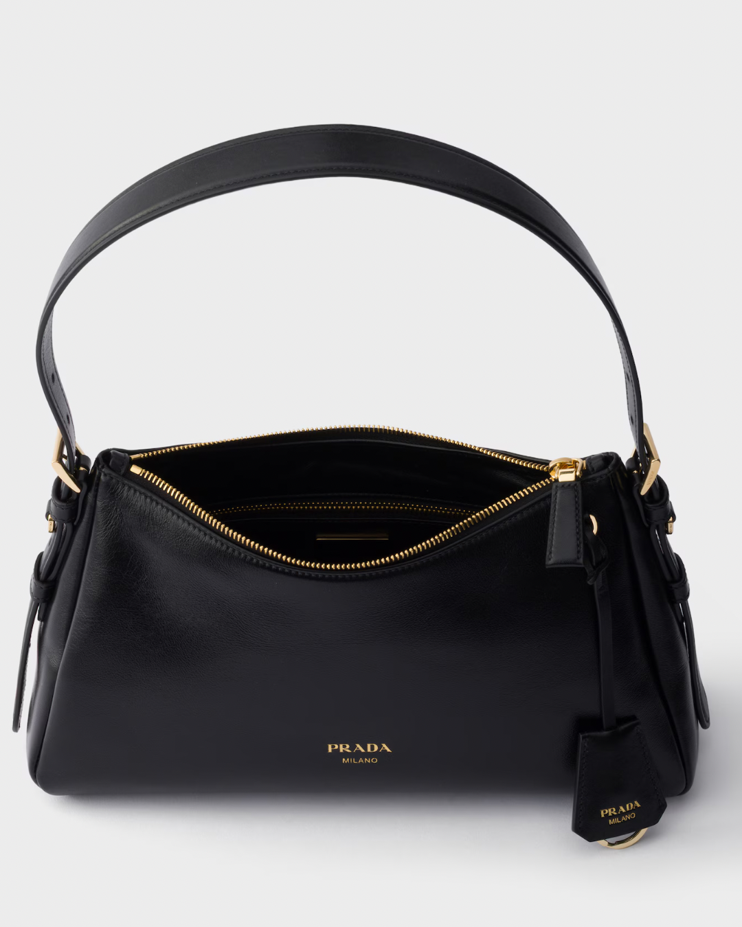 Prada Aimée Medium Leather Shoulder Bag