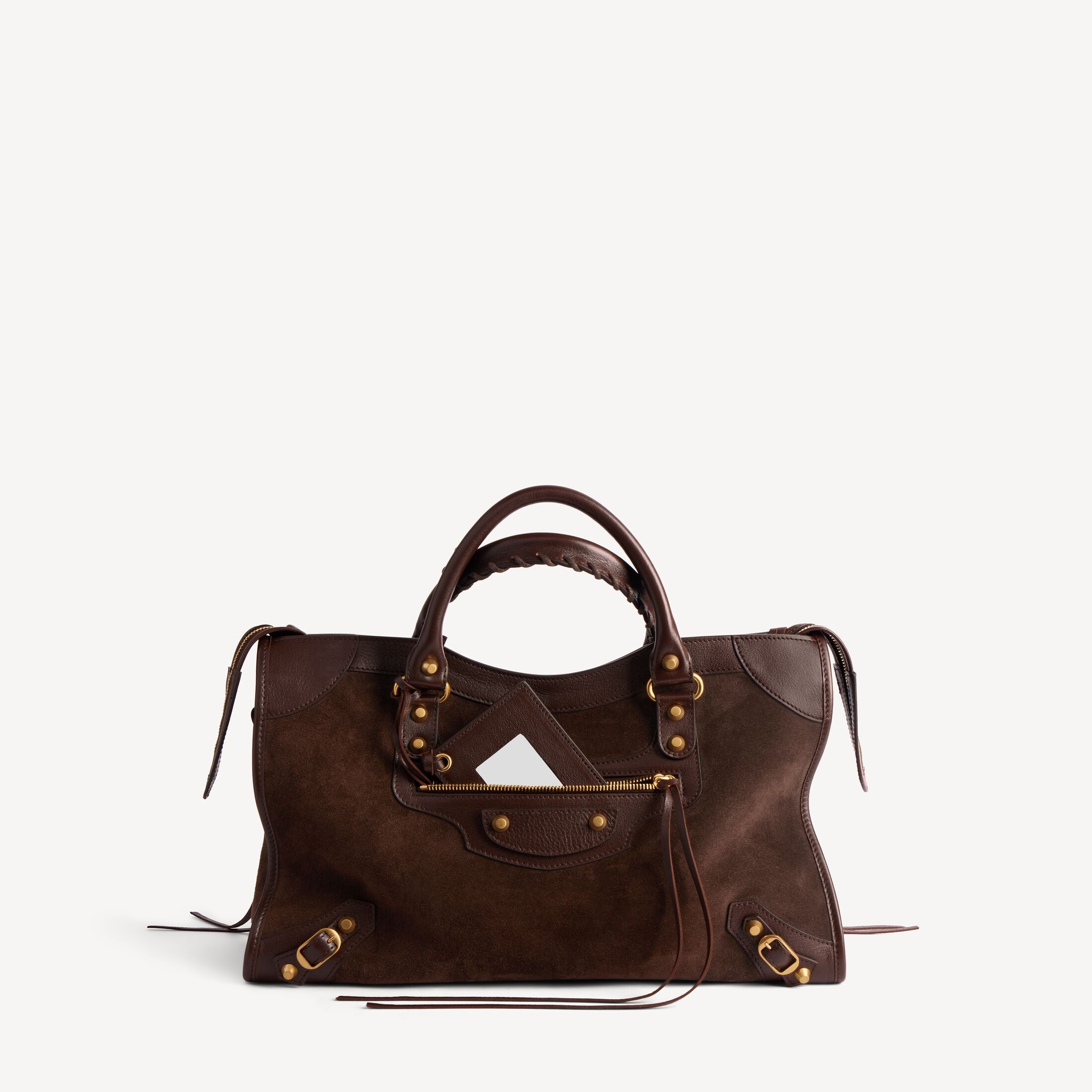 WOMEN'S LE CITY BAG MEDIUM IN MOKA
