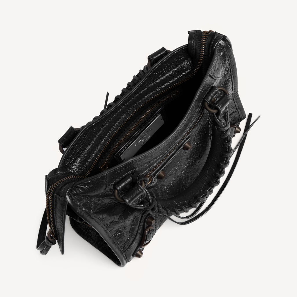 Balenciaga WOMEN'S LE CITY BAG MINI IN BLACK