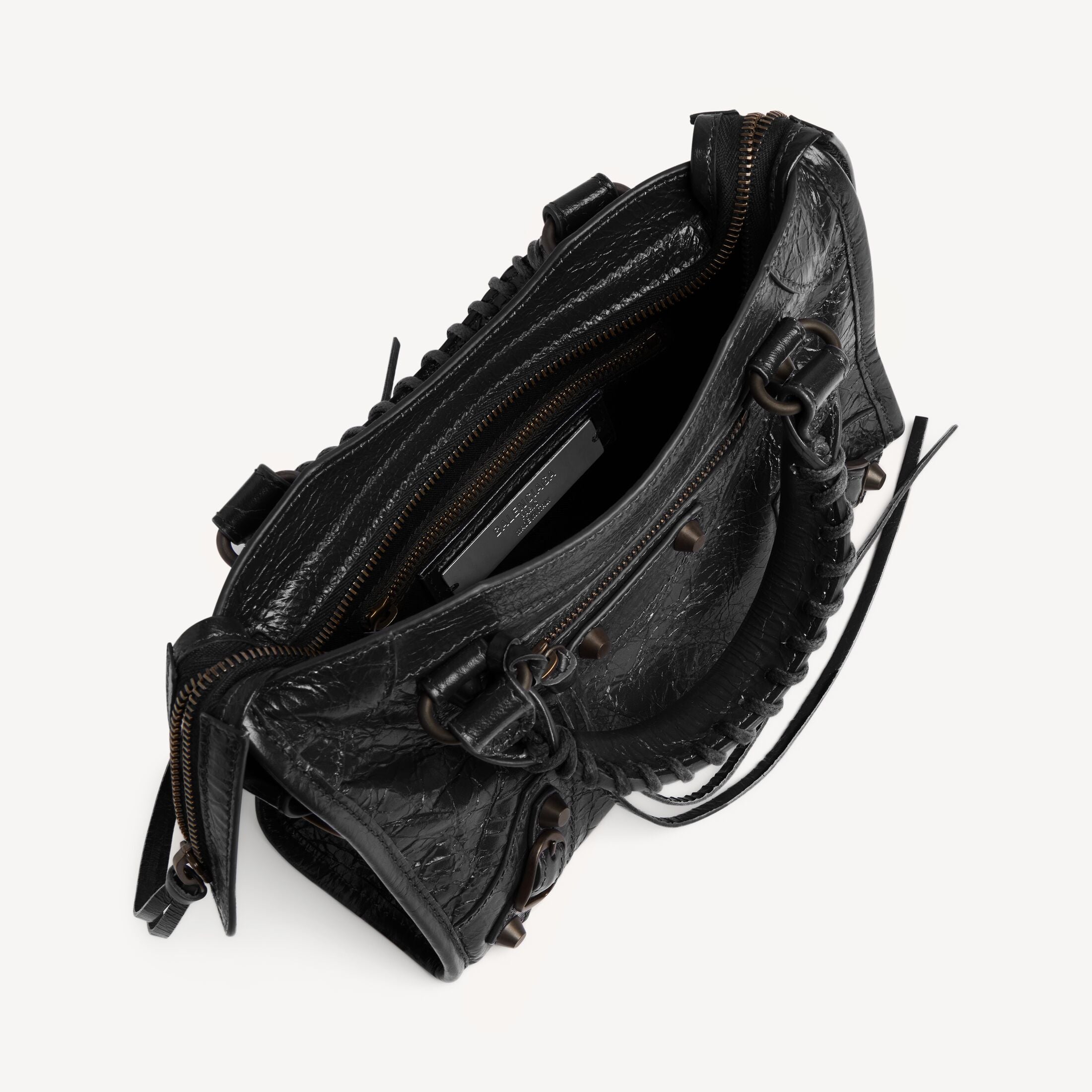 Balenciaga WOMEN'S LE CITY BAG MINI IN BLACK