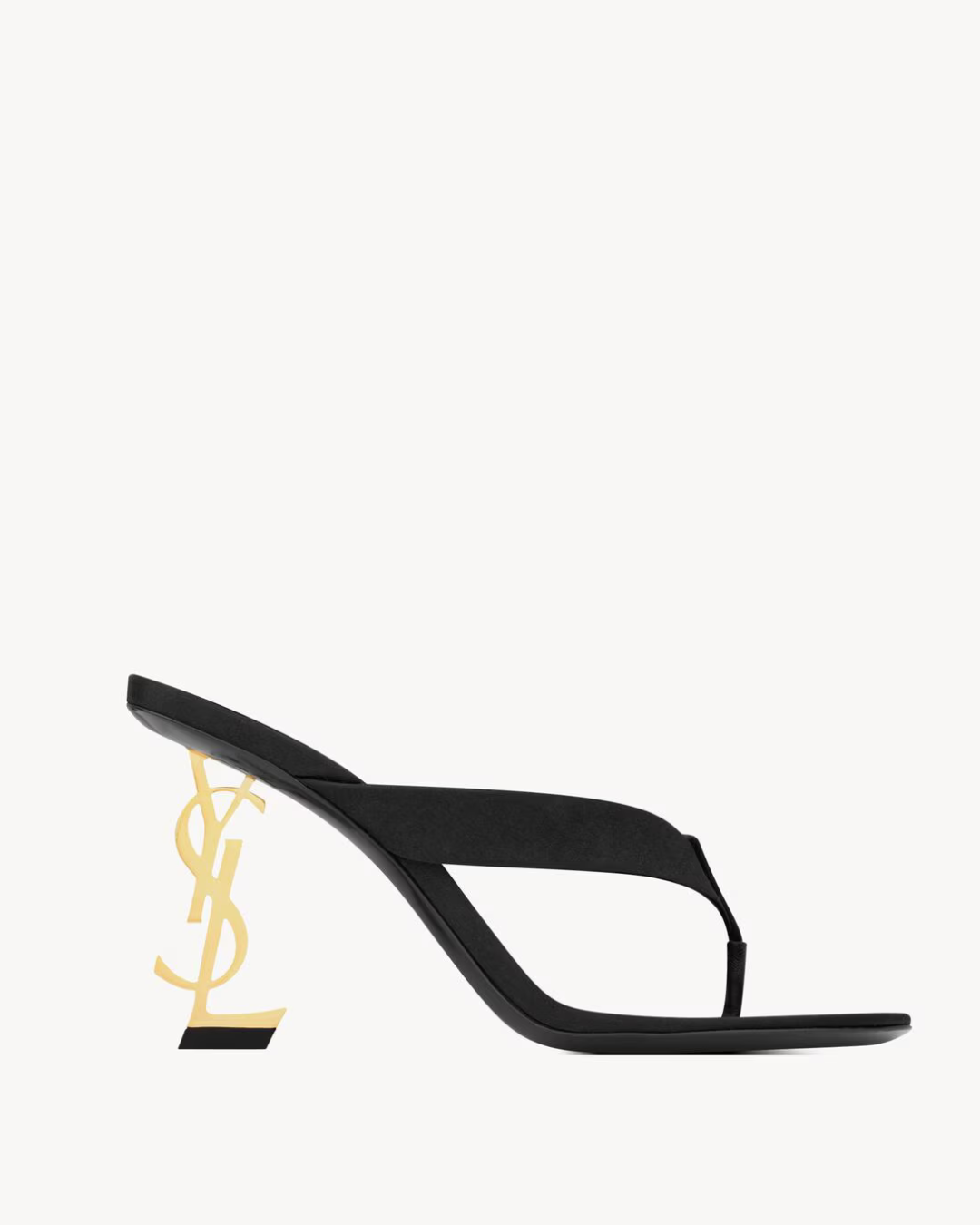 Saint Laurent Opyum Mules in Satin CREPE