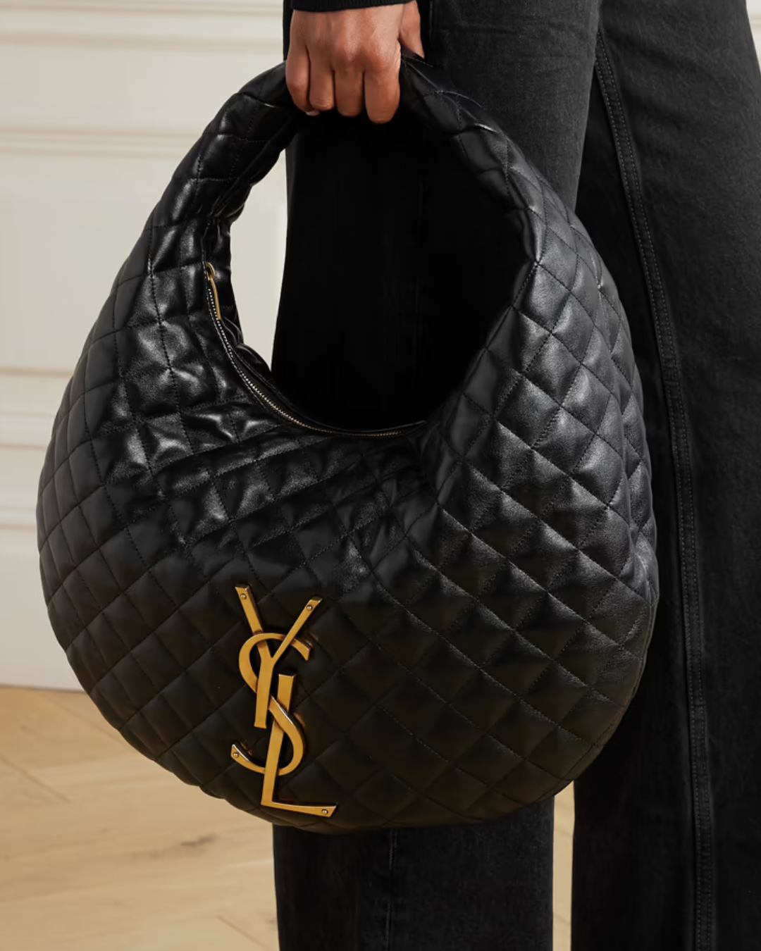 Saint Laurent IcareMatelassé leather tote