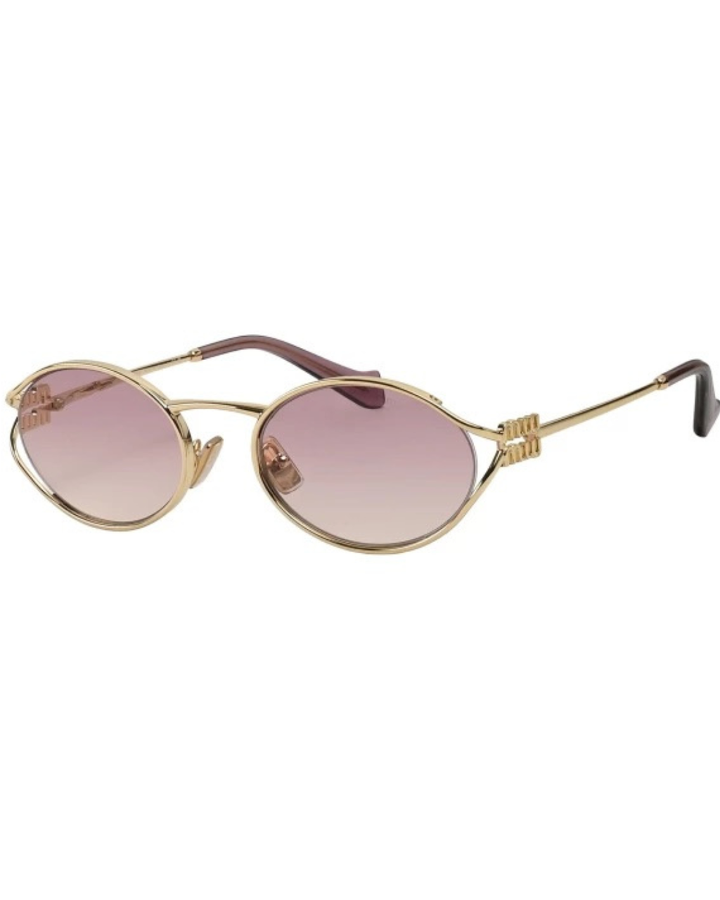 Miu Miu Oval Sunglasses