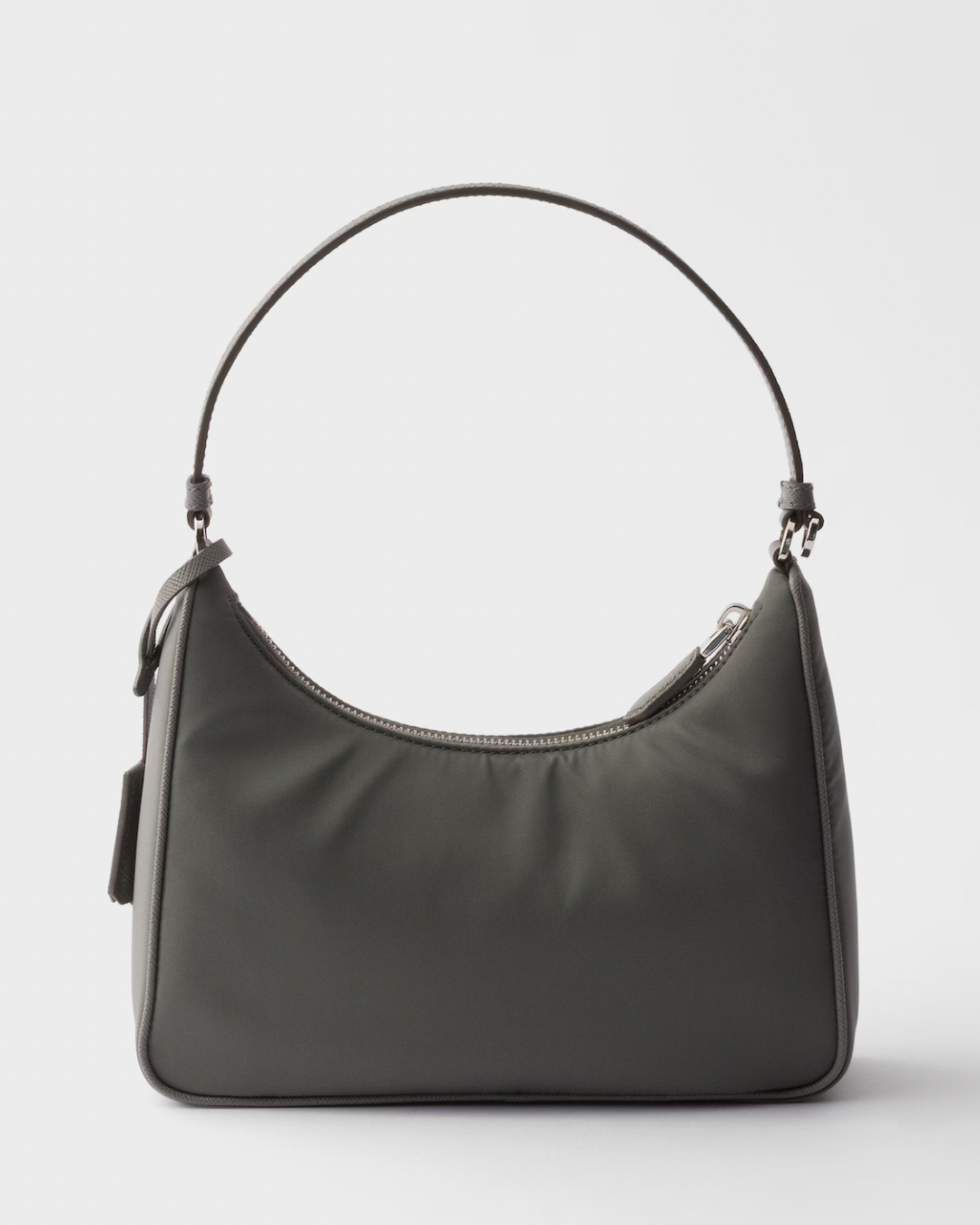 Prada Re-Edition 2005 Re-Nylon and Saffiano Bag in Gray