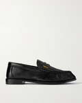 Saint Laurent Le Loafer logo-embellished leather loafers