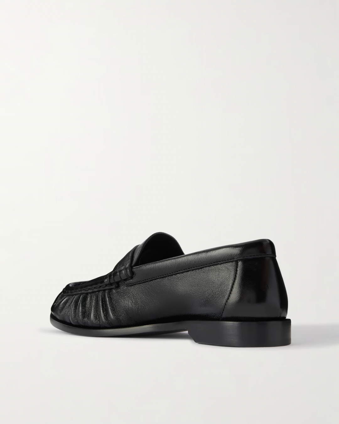 Saint Laurent Le Loafer logo-embellished leather loafers