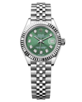 ROLEX DATEJUST JUBILEE STAINLESS STEEL 26MM - GREEN DIAL