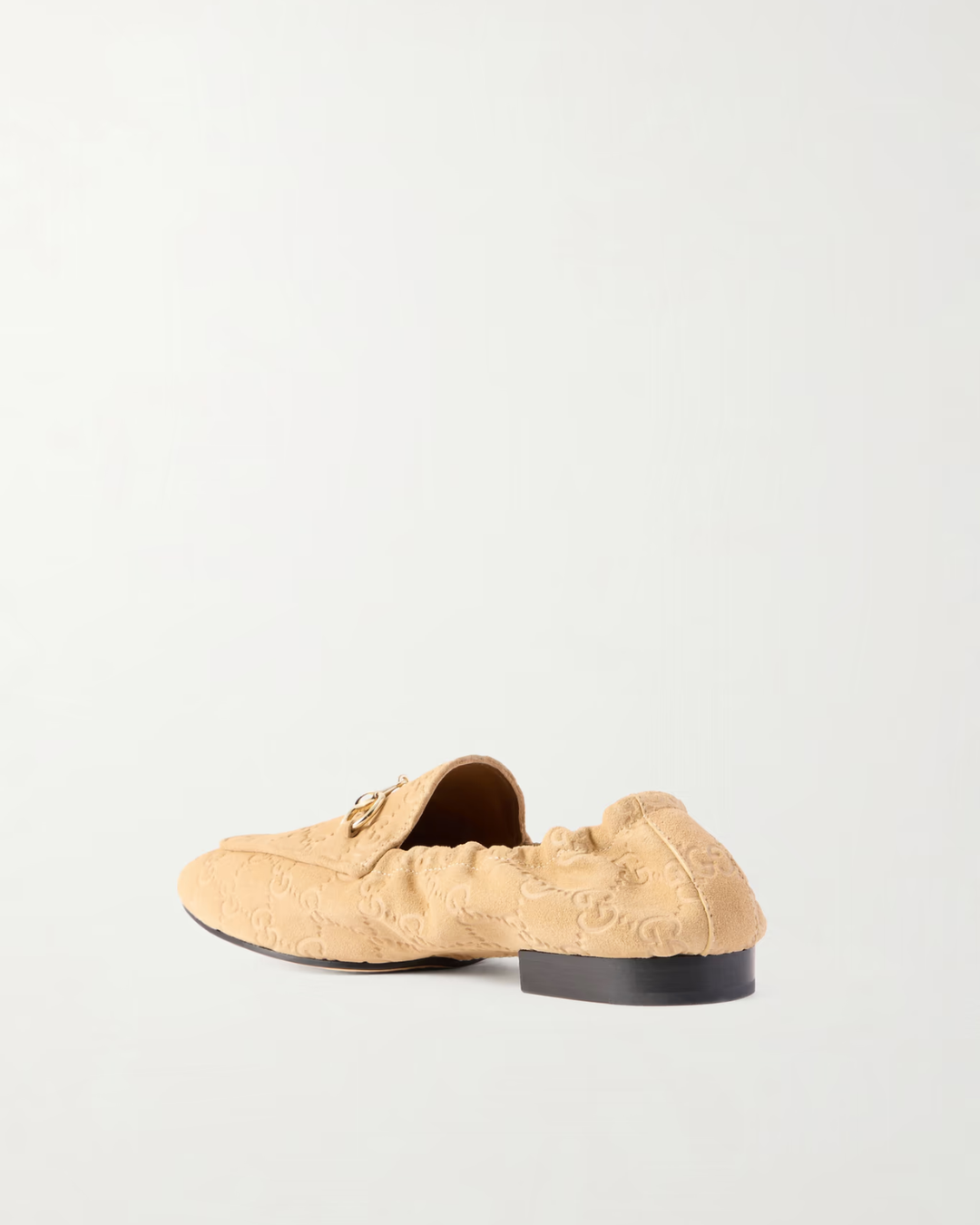Gucci Horsebit-embellished logo-debossed suede loafers