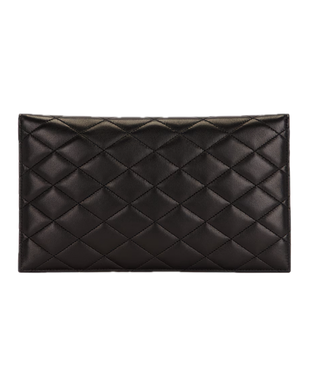 Saint Laurent Agneau Plume Matelasse Pouch