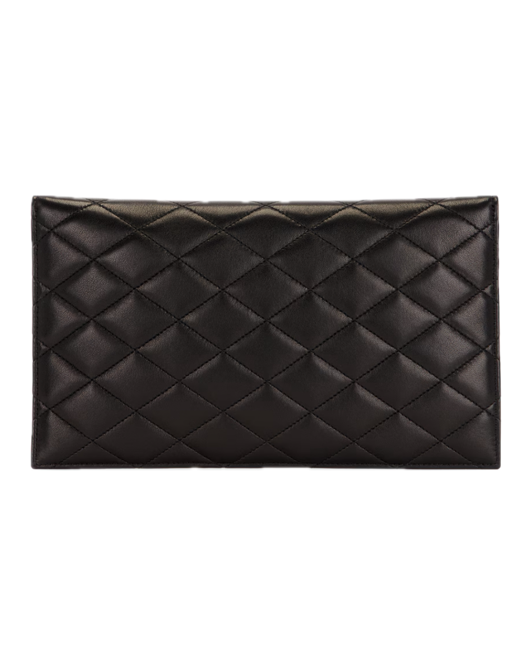 Saint Laurent Agneau Plume Matelasse Pouch